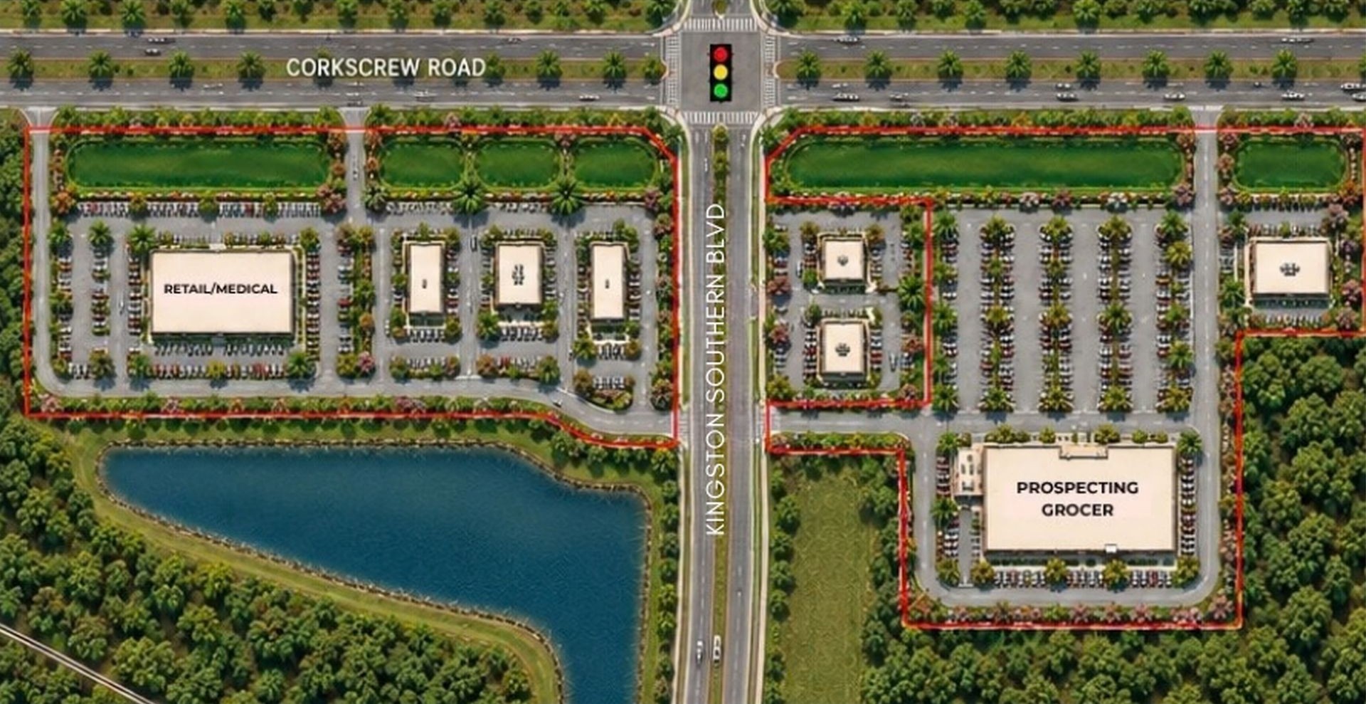 Kingston South amenity site map